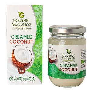 Organic creamed coconut (Glass Jar) - 200 gm