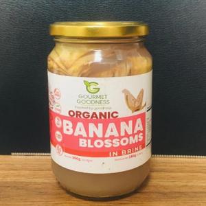 Organic Banana Blossoms(Glass jar) -350 gm