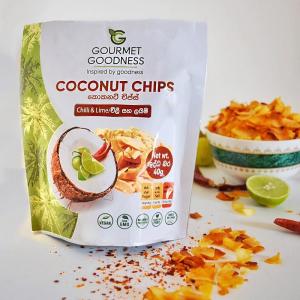 Coconut chips - chili & lime - 40 gm