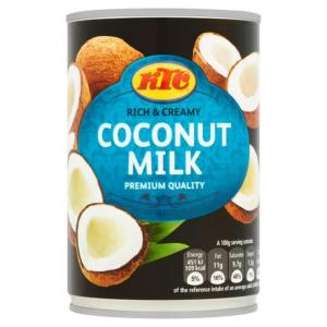 KTC Coconut milk - 400 Ml - Pack of 12