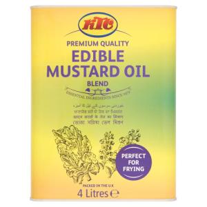 KTC Premium Quality edible Mustard oil Blend - 4 Lt.