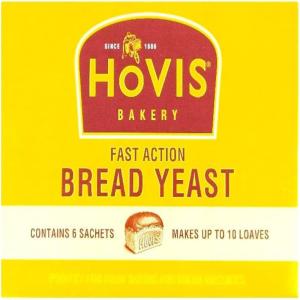 Hovis Bread Yeast 42 Gm - (Pack of 6)