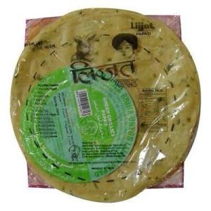 Lijjat green chilli papad 1x20x200gm