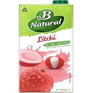 B natural litchi juice 1ltr x 12