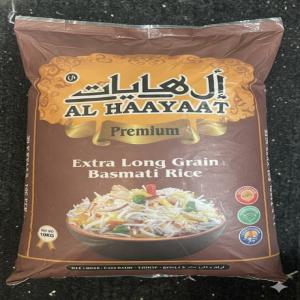 Al HAAYAT extra long gain Basmati rice