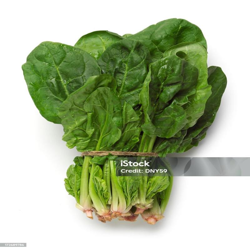 Frozen spinach leaves 1 Kg  - Pack of 10