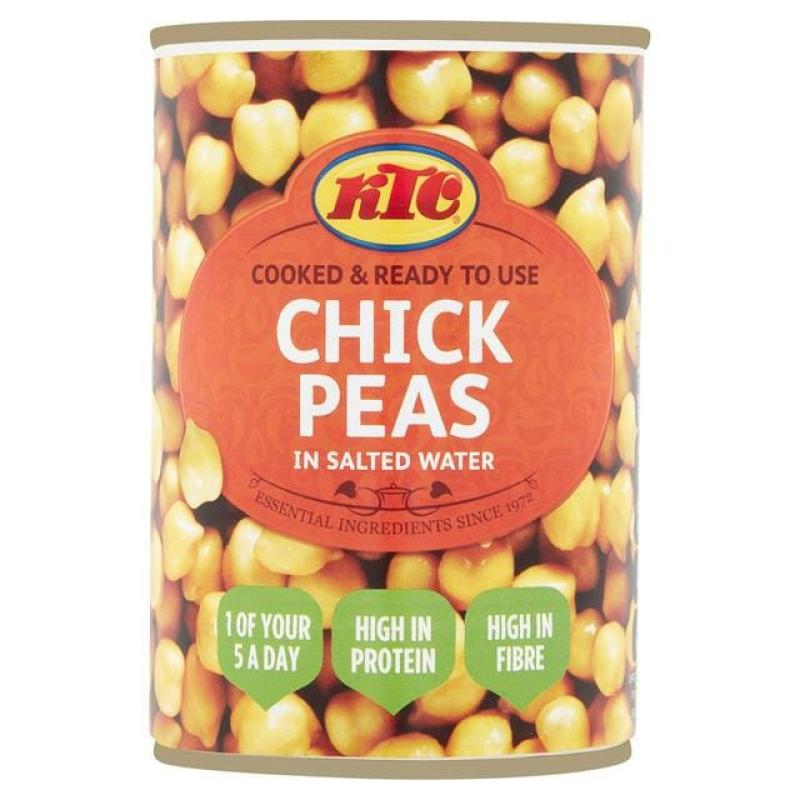 Chickpeas tin - KTC 400 Gm ( Pack Of 12)