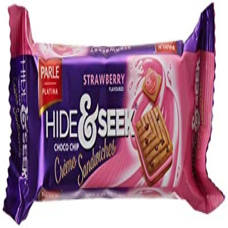 Hide n Seek strawberry choco chips creamy sandwiches