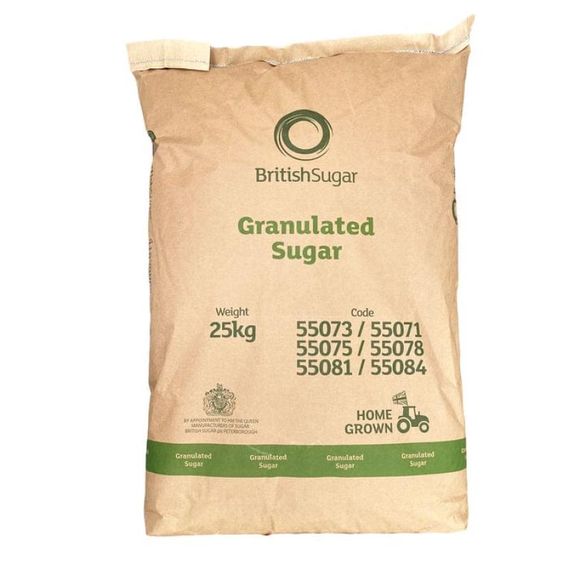 Granulated Sugar(British Sugar) - 25 Kg Bag