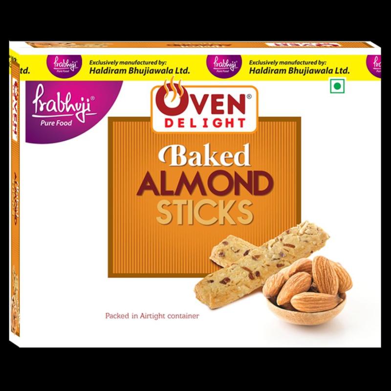 Prabhuji Almond Sticks 200 Gm Pack of 10