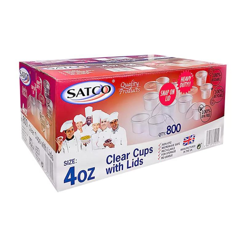 SATCO 4 oz Chutney Cups (Pack of 800)