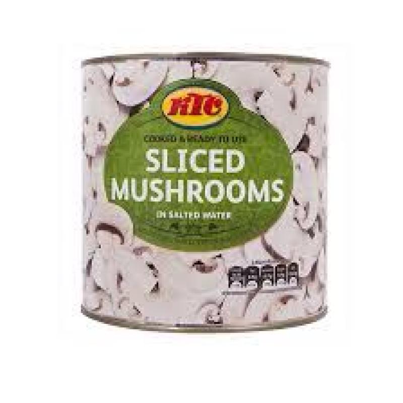 KTC Sliced Mushroom 6 x 2.55 Kg (CAN)