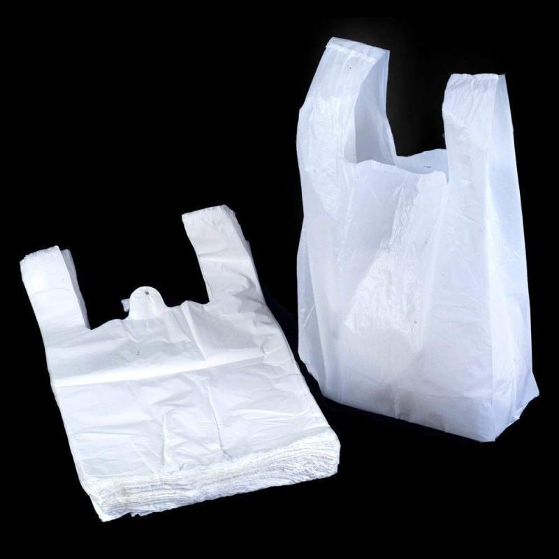 White Takeaway Bag 13" x 19" x 23"