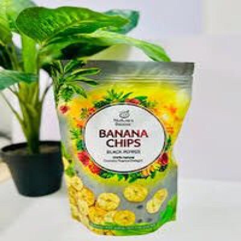 Black Pepper Banana Chips 12 x 150 Gm