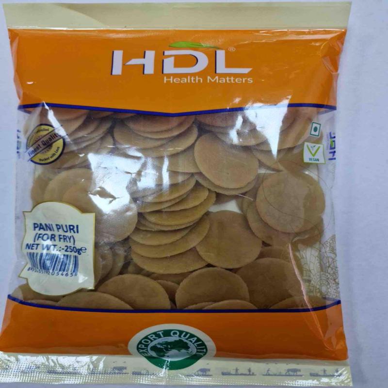 HDI Pani Puri 250 Gm (pack of 20)