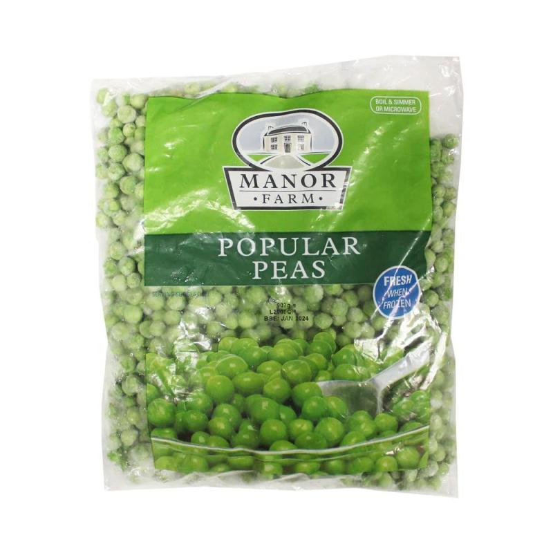 Popular Peas (Frozen) 907g (Pack of 12)